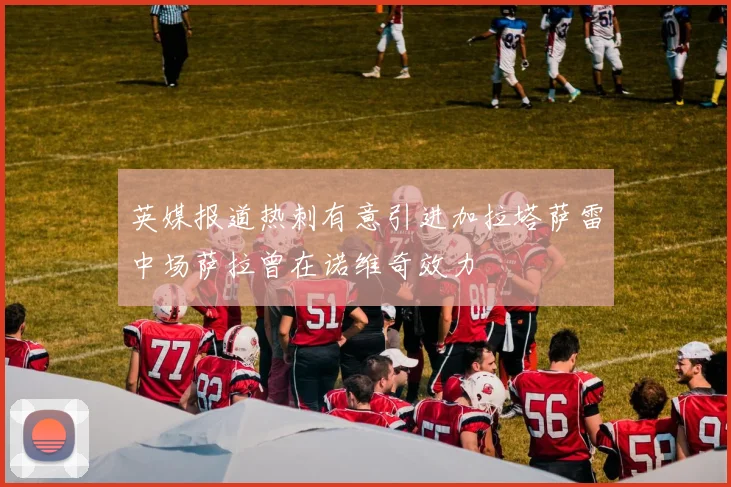 英媒报道热刺有意引进加拉塔萨雷中场萨拉曾在诺维奇效力