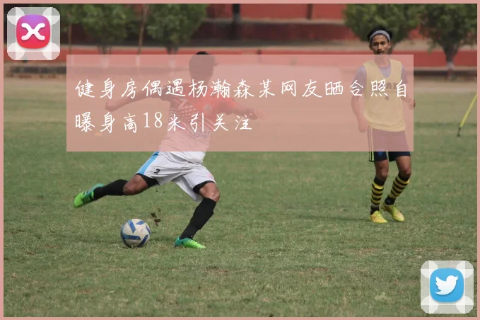 健身房偶遇杨瀚森某网友晒合照自曝身高18米引关注
